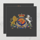 Luchters Couture™ merk - Uitvindingen / RSVP Kaart (Voorkant / Achterkant)