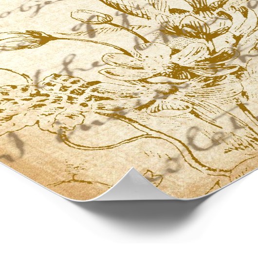  luchters met Butterflies Poster (Hoek)