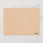 luchters op het nummer van de druppelteller briefkaart (Achterkant)