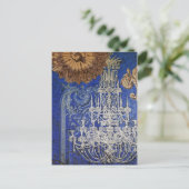 Luchters Romance ~ Briefkaart Mail Decorate (Staand voorkant)