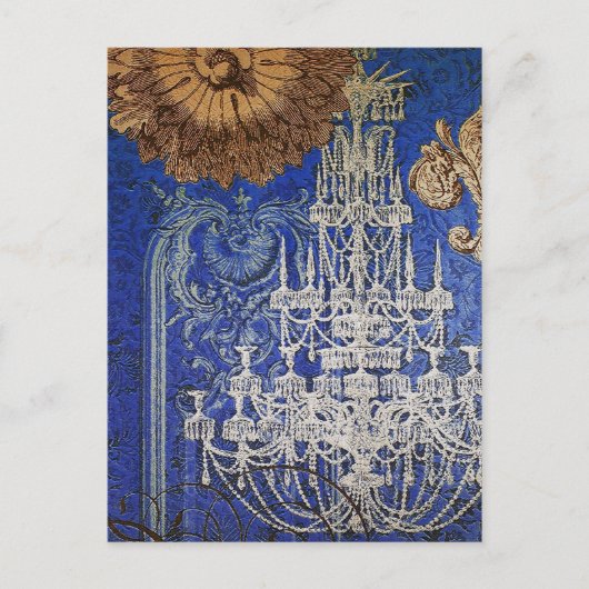 Luchters Romance ~ Briefkaart Mail Decorate (Voorkant)