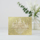 luchters, RSVP- en ontvangkaarten RSVP Kaartje (Staand voorkant)