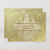 luchters, RSVP- en ontvangkaarten RSVP Kaartje (Voorkant / Achterkant)