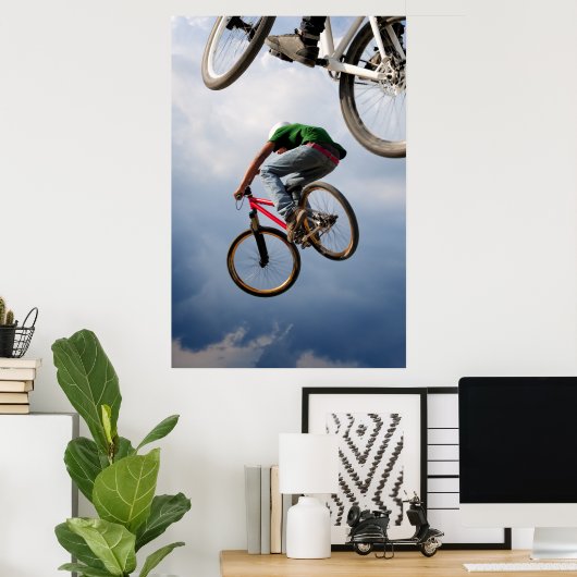 luchtfietsen poster (Thuiskantoor)