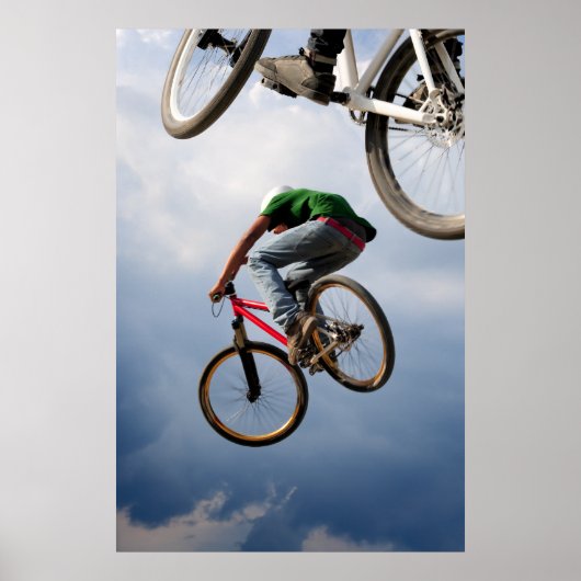 luchtfietsen poster (Voorkant)