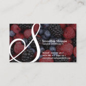 luchtfoto initiaal SMOOTHIE SHOP coupon Klantenkaartje (Voorkant)