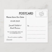 Luchtfoto Opslaan van de datum Briefkaart (Achterkant)