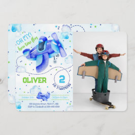 Luchtfoto-uitnodigingen Kaart