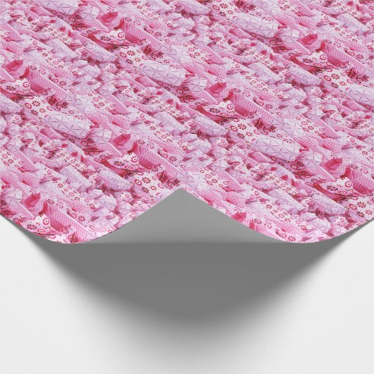 Luchtfoto uitzicht, Amman, Jordan stadsgezicht. Cadeaupapier (Hoek)