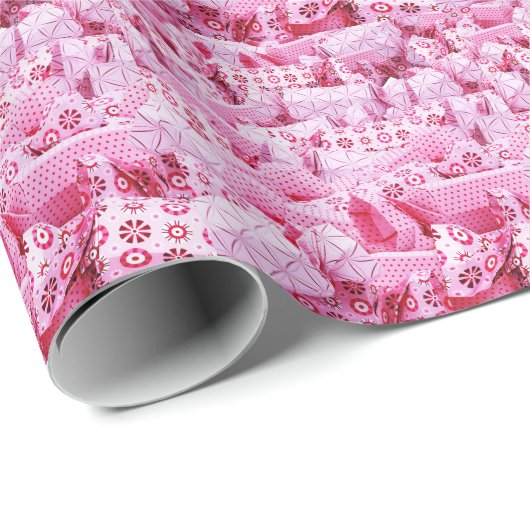 Luchtfoto uitzicht, Amman, Jordan stadsgezicht. Cadeaupapier (Rol Hoek)