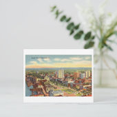 Luchtfoto Uitzicht van Savannah, Georgia, Briefkaart (Staand voorkant)