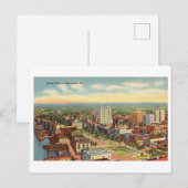 Luchtfoto Uitzicht van Savannah, Georgia, Briefkaart (Voorkant / Achterkant)