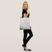 Luchtfoto van de kust tote bag (Op model)