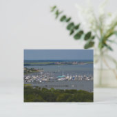 Luchtfoto van Florida Marina Briefkaart (Staand voorkant)