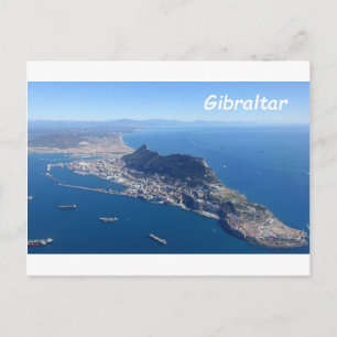Luchtfoto van Gibraltar Briefkaart