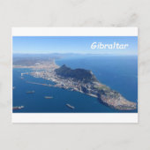 Luchtfoto van Gibraltar Briefkaart (Voorkant)