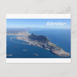Luchtfoto van Gibraltar Briefkaart