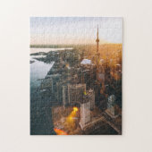 Luchtfoto van het centrum van Toronto, Ontario | C Legpuzzel (Verticaal)