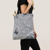 Luchtfoto van stenen tote bag (Dichtbij)