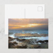 luchtfoto van uitzicht uit de rotswal briefkaart (Voorkant / Achterkant)