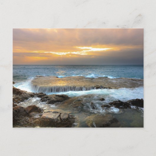 luchtfoto van uitzicht uit de rotswal briefkaart (Voorkant)