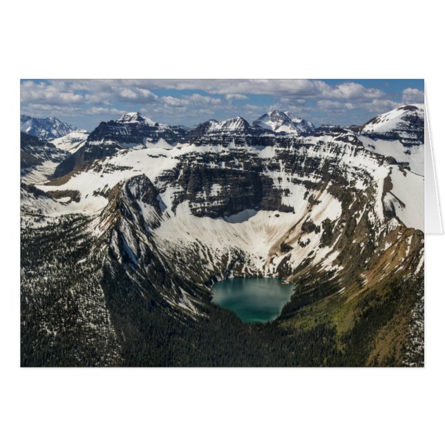 Luchtfoto van Warderman Lake (Voorkant Horizontaal)