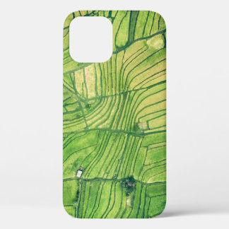 Luchtfotografie van rijstveld Case-Mate iPhone case