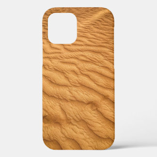 Luchtfotografie van woestijn iPhone 12 hoesje