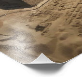 Luchtfoto's van pyramiden uit Egypte Foto Afdruk (Hoek)