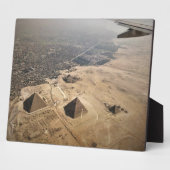 Luchtfoto's van pyramiden uit Egypte Fotoplaat (Zijkant)