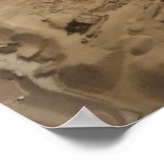 Luchtfoto's van pyramiden uit Egypte Poster (Hoek)