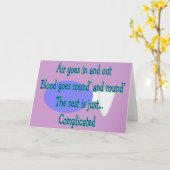 Luchtgoten en uit...De rest is gecompliceerd Kaart (Gele Bloem)