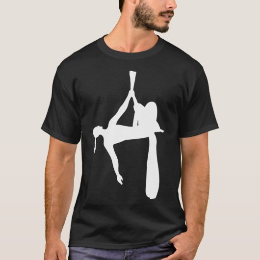 Luchthangende Aerialist Trapeze Aerial Hoop Air A T-shirt (Voorkant)