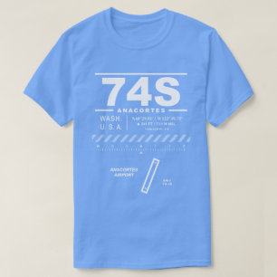 Luchthaven Anacortes OTS 74S T-Shirt