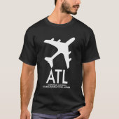 LUCHTHAVEN ATL HARTSFIELD-JACKSON ATLANTA T-SHIRT (Voorkant)