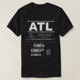 Luchthaven Atlanta ATL USAA T-shirt