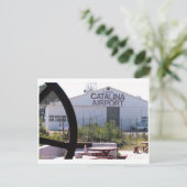Luchthaven Catalina Briefkaart (Staand voorkant)