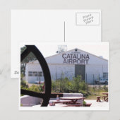 Luchthaven Catalina Briefkaart (Voorkant / Achterkant)
