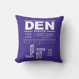 Luchthaven Denver International DEN Kussen