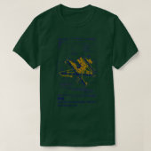 Luchthaven Diagram BaltimoreWashington Intl BWI TS T-shirt (Design voorkant)