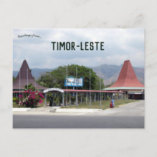 Luchthaven Dili Timor Leste Briefkaart