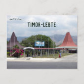 Luchthaven Dili Timor Leste Briefkaart (Voorkant)