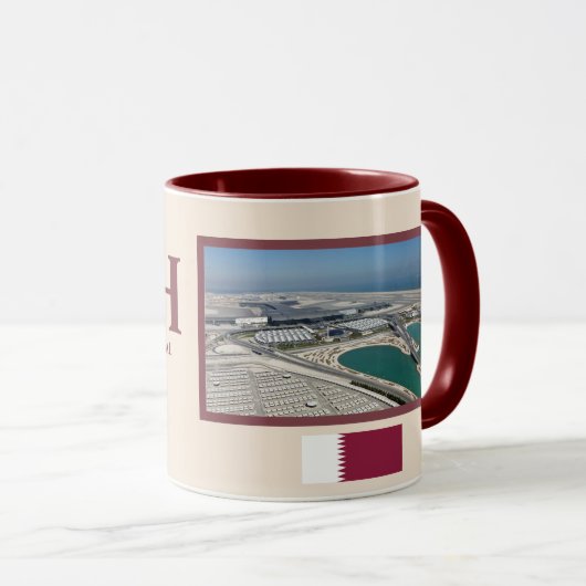 Luchthaven Doha Qatar Mok (Voorkant rechts)