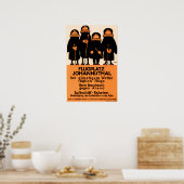 LUCHTHAVEN FLUGPLATZ JOHANNISTHAL VAN Julius Kling Poster (Keuken)