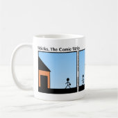 Luchthaven Funny Stickman Mok - 020 (Links)