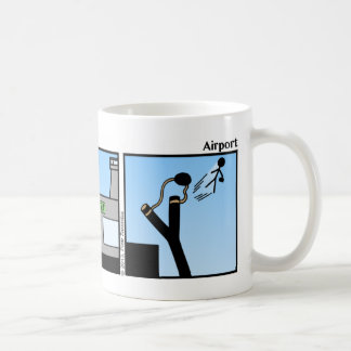 Luchthaven Funny Stickman Mok - 020