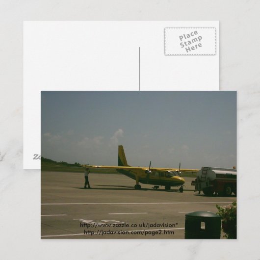 Luchthaven Grenada Briefkaart (Voorkant / Achterkant)