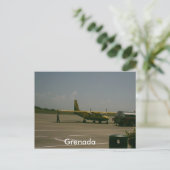 Luchthaven Grenada Briefkaart (Staand voorkant)