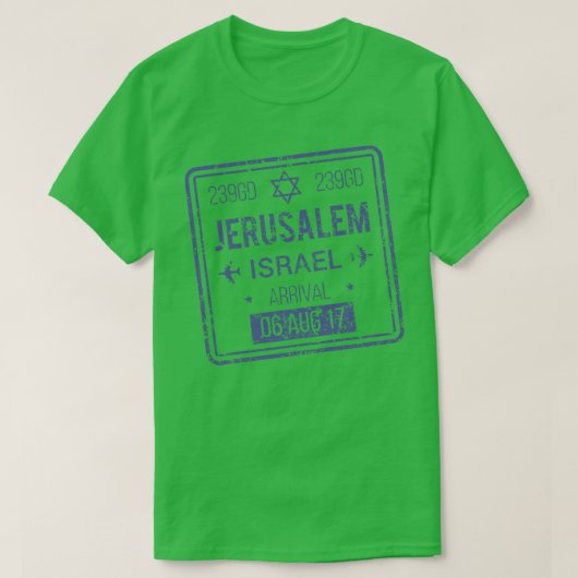 Luchthaven Jeruzalem T-shirt (Design voorkant)