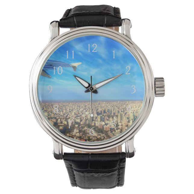 Luchthaven Jorge Newbery AEP Horloge (Voorkant)